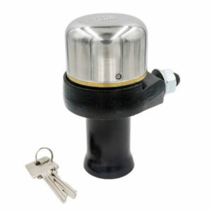 Lucchetto a Campana Serranda Corazzato per Serranda Inox completo 2 chiavi