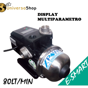 ELETTROPOMPA SILENZIOSA CON INVERTER INCORPORATO AUTOMATICA CON RACCORDI 1 HP