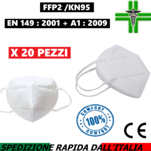 20 mascherine ffp2/kn95